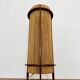 Danish Sisal and Teak Floor or Table Lamp by Ib Fabiansen for Fog and Morup