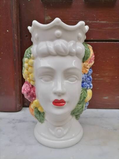 teste di moro siciliane in ceramica