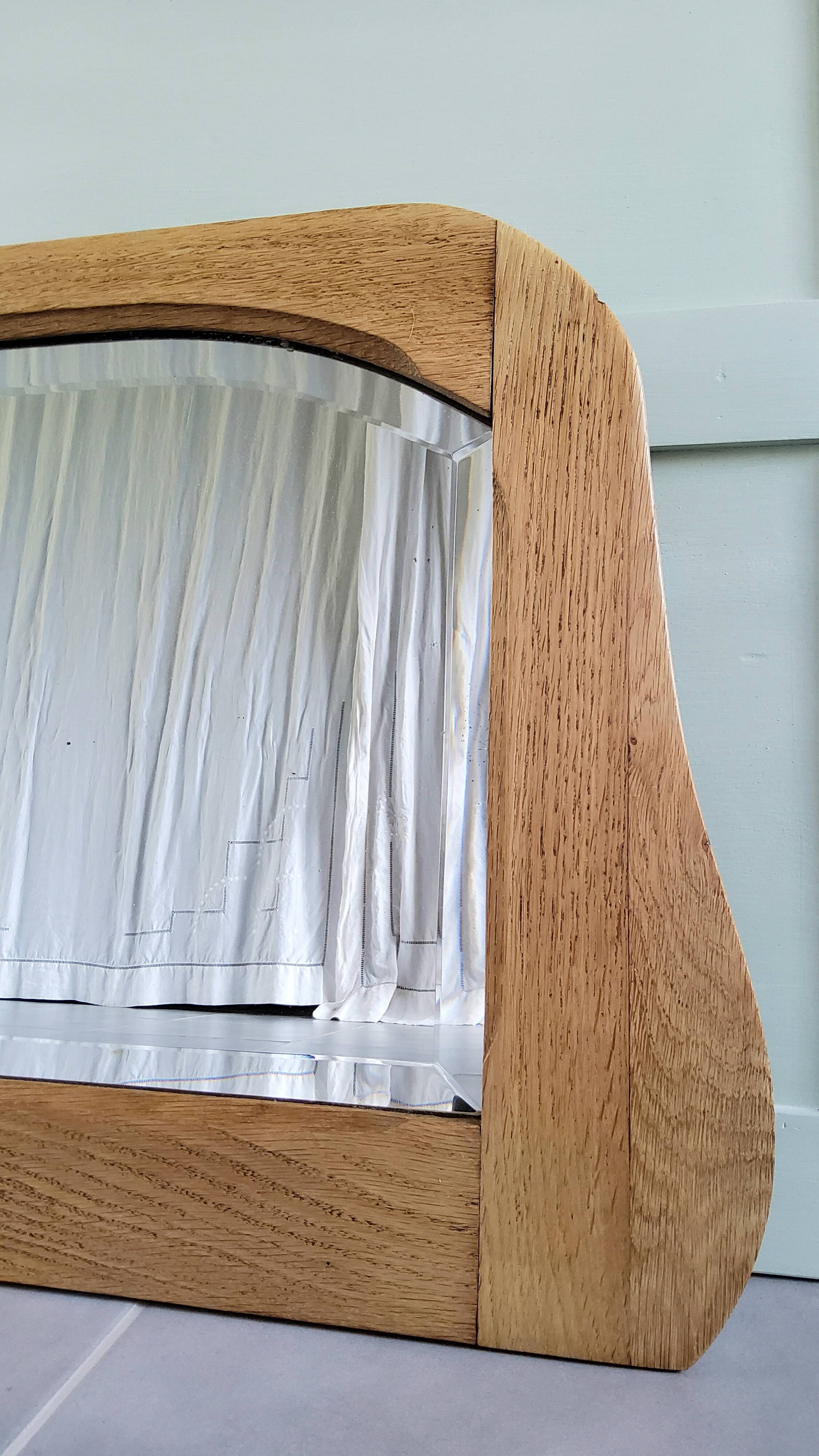 Art Deco mirror restored