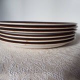 6 Boch Corfu dessert plates