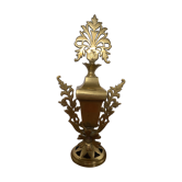 Kohl bottle in ancient gilded bronze