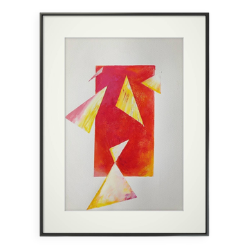Peinture abstraite constructivisme géométrique