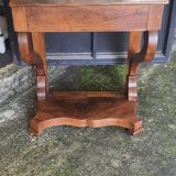 Walnut console