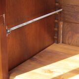 Large library, empire, return from Egypt in mahogany, 4 doors