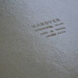 Large leather and fiberglass tray Manufacture Manover