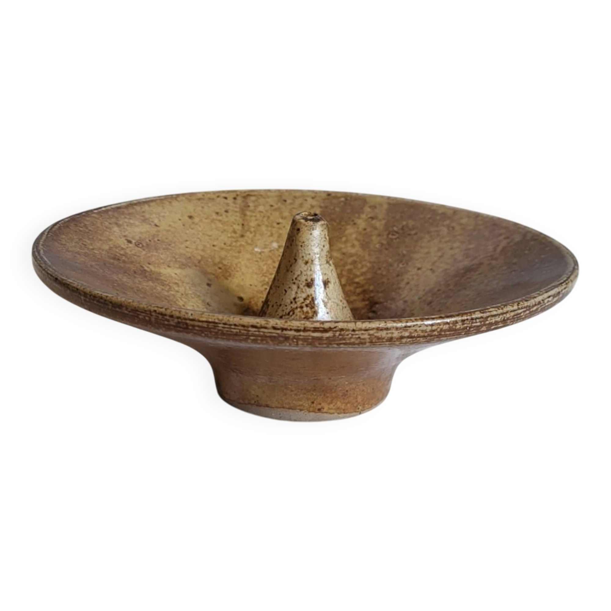 Taizé stoneware oil lamp - Daniel de Montmollin