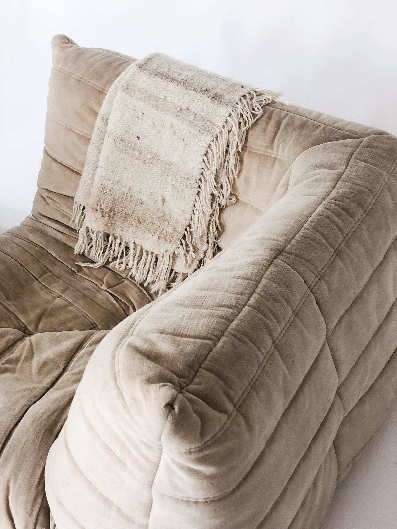 Michel Ducaroy's togo corner armchair for Ligne Roset