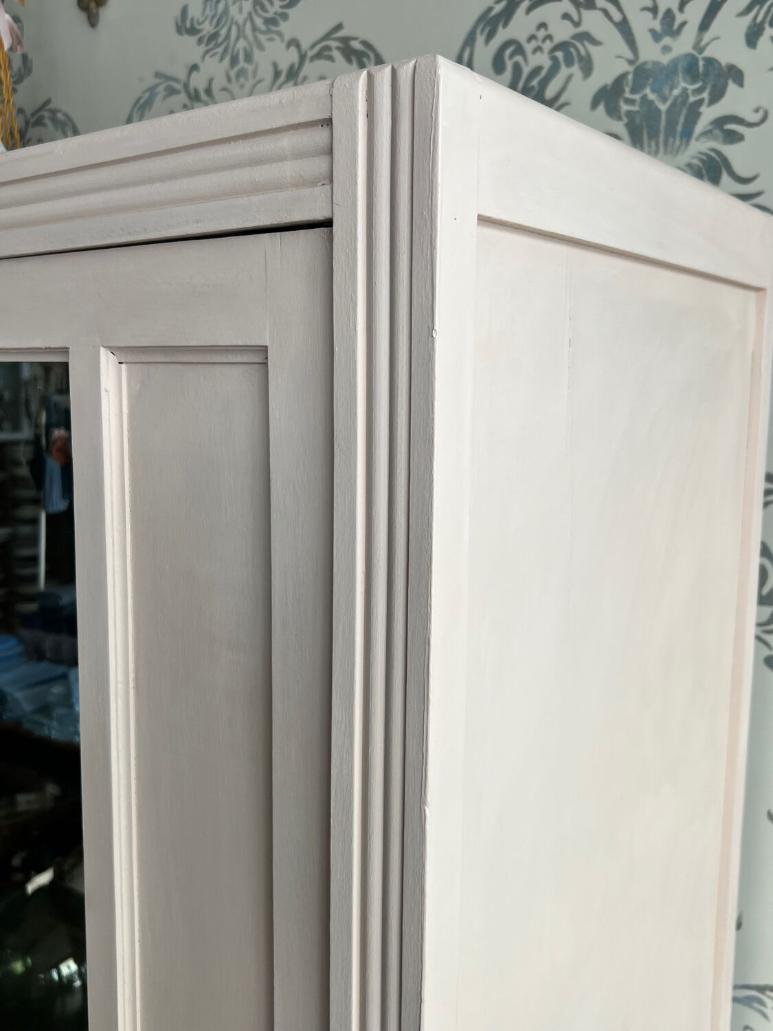 Small Parisian wardrobe with mirror