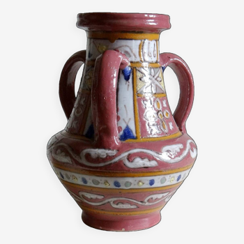 Large pink Nabeul vase