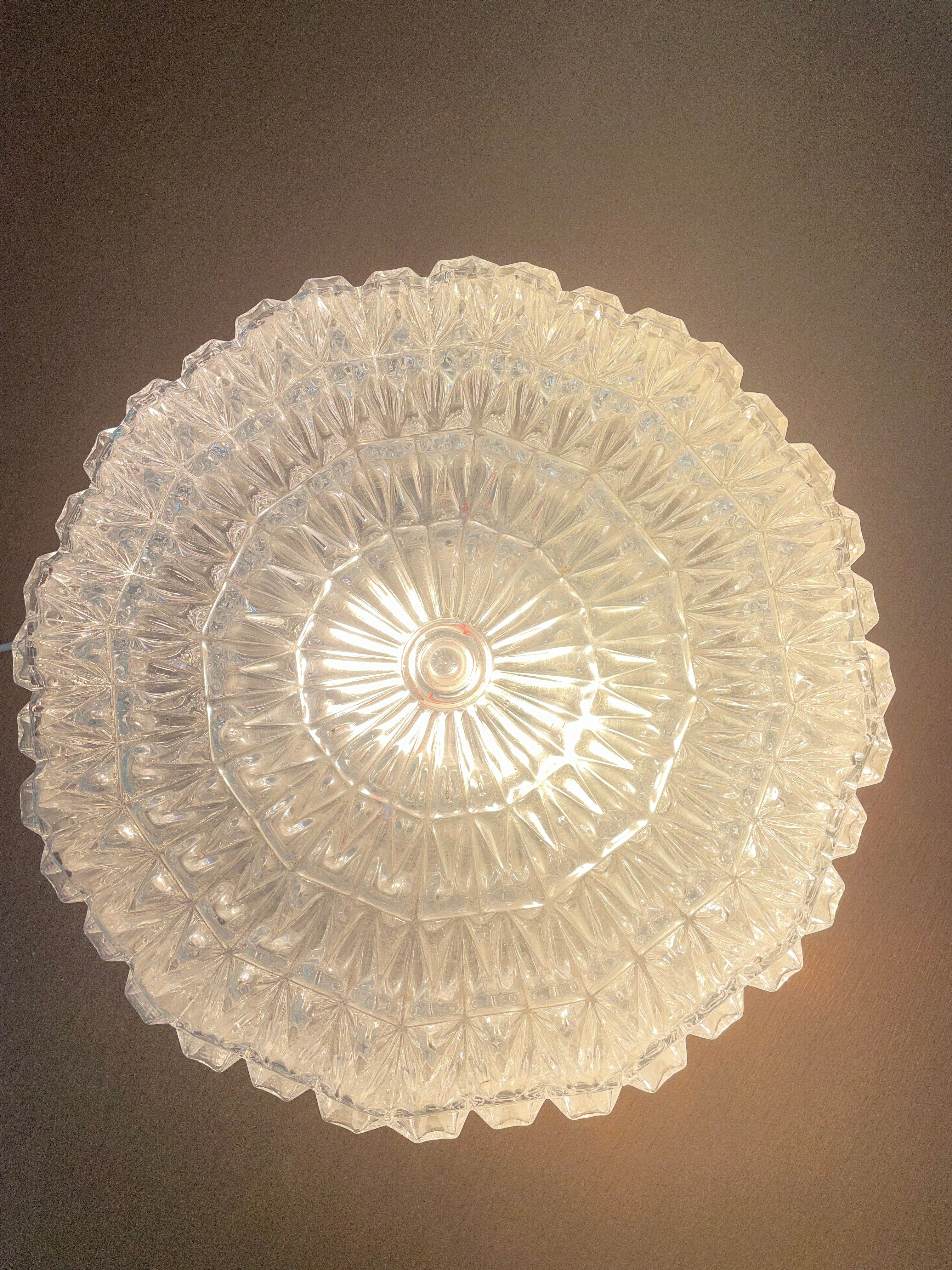 Wall light or ceiling light Erco mid-century