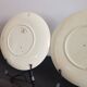 3 Creil and Montereau earthenware plates