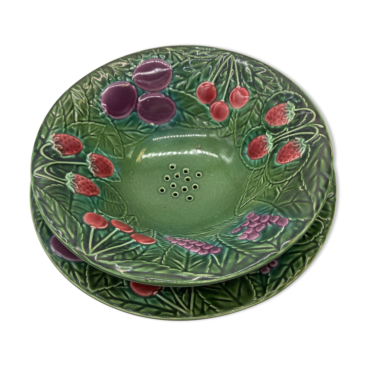 Ceramic fruit service