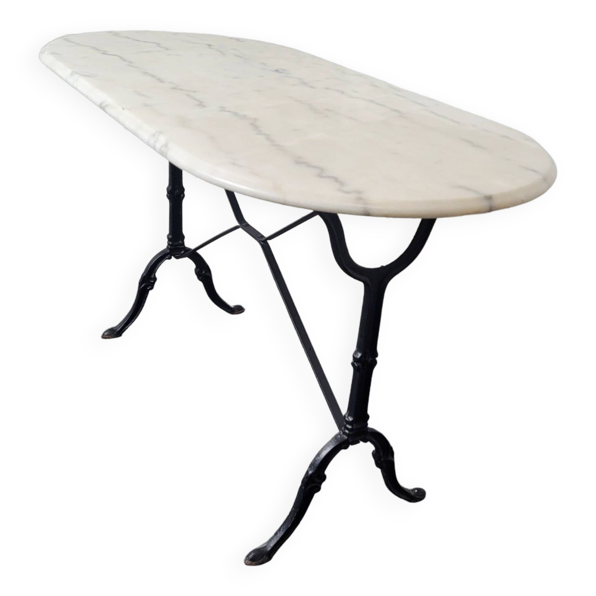 Marble top bistro table