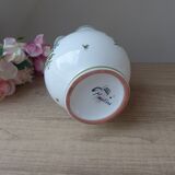 Pitcher Jug Carafe Earthenware Moustiers Signed Lallier Vintage