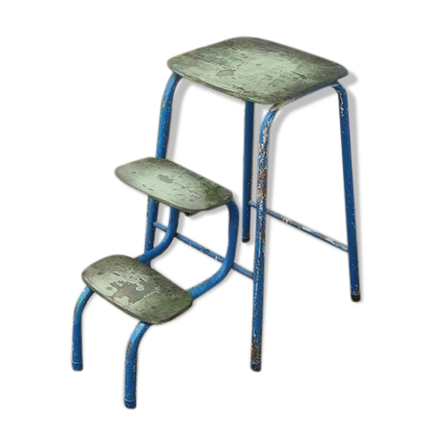 Stepladder three steps vintage