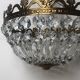 Lustre pampilles en cristal