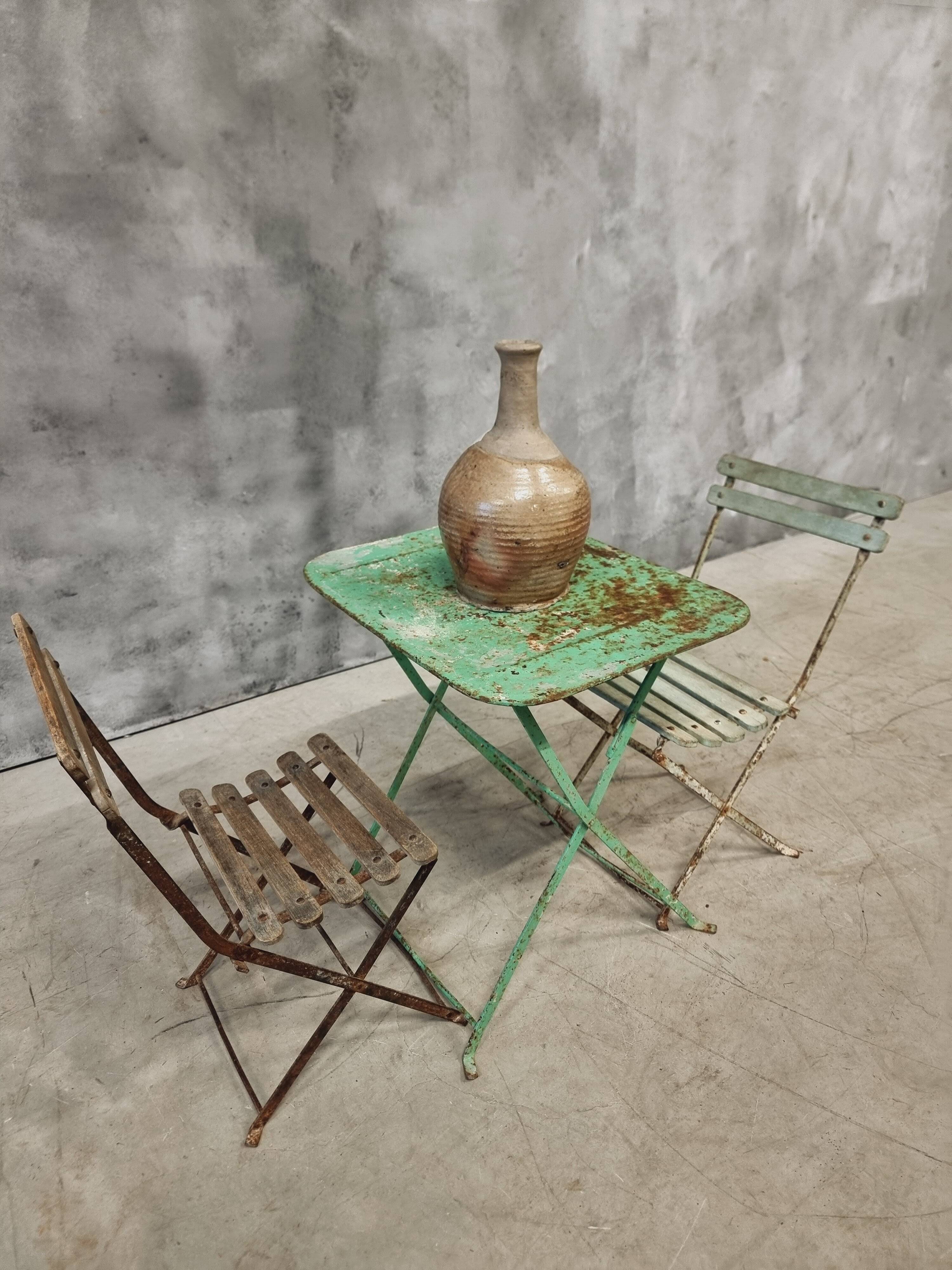 Antique French bistro set for children
