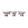 Set of 6 porcelain sake cups