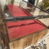 Vitrine ancienne, meuble de métier