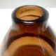 Postmodern brown incalmo murano glass vase