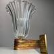Murano Glass Wall Lamps attributed to Ercole Barovier, Italy, 1940s, Set of 4
