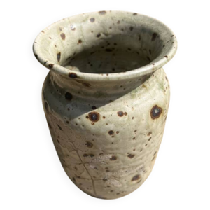 Vase en grès de Puisaye