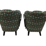 Art Deco Armchairs, 1950s, Set of 2