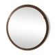 Mirror round vintage teak 66 x 66 cm
