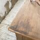 2m pine counter or central island with storage
