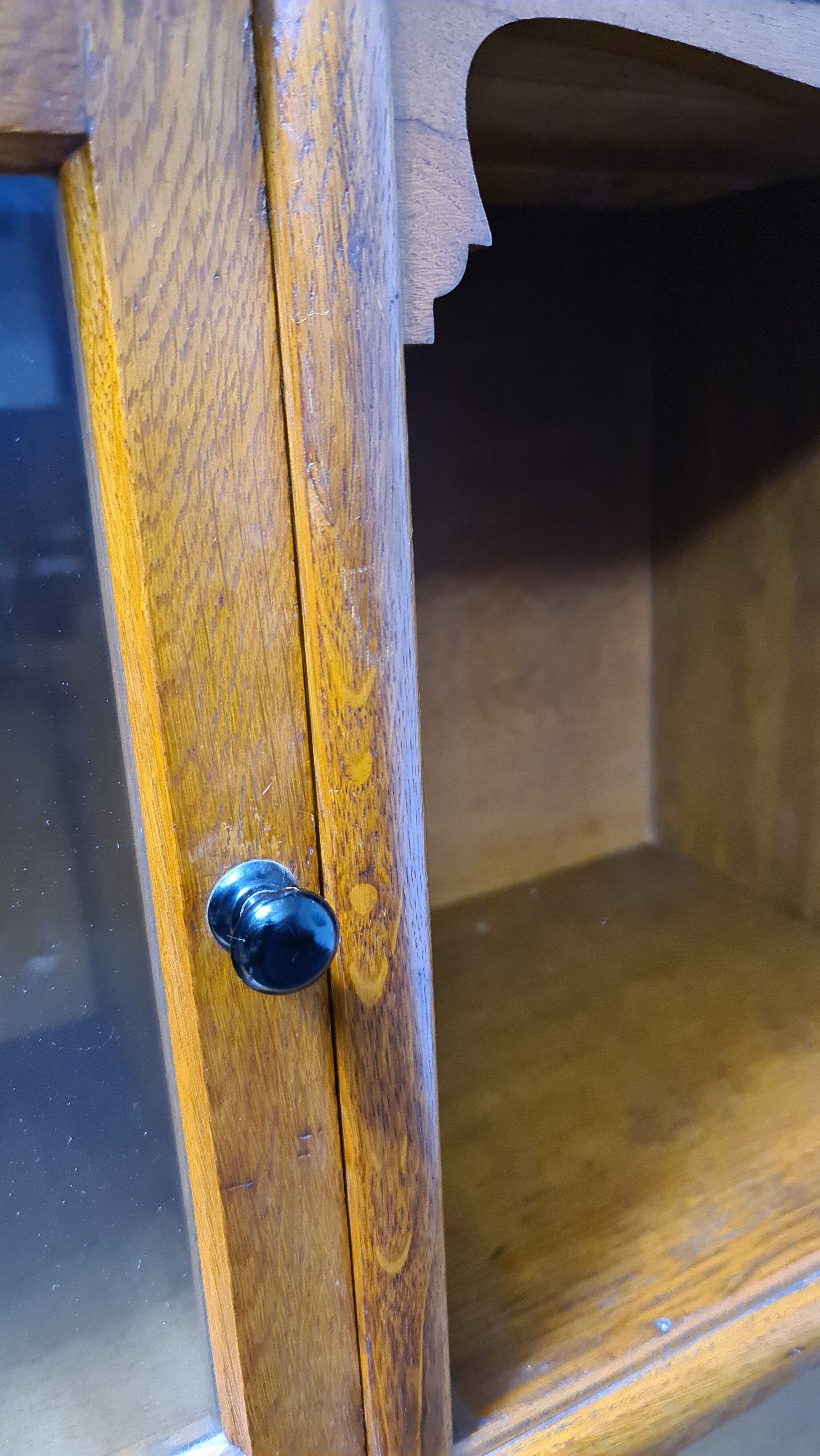 Bibliothèque Barristers en chêne vintage par Heinrich Zeiss Allemagne