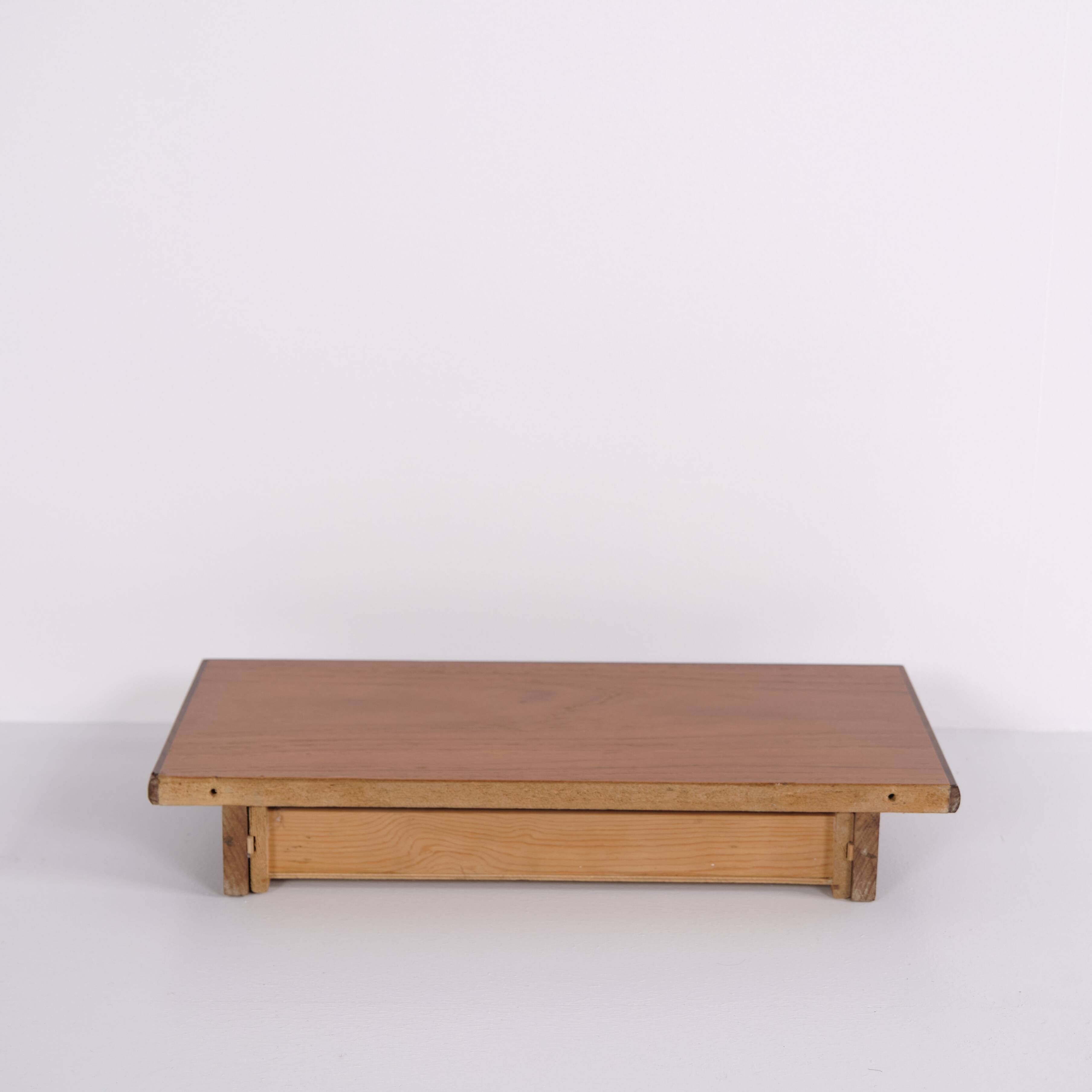 Floating shelf with drawer - Teak - Poul M. Volther - 1960s