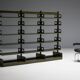 Modular freestanding shelving system, France, 1950s