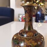 Cloisonné enamel lamp