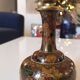 Pied de lampe en email cloisonné
