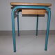 Pupitre de maternelle et sa chaise de la marque Luterma