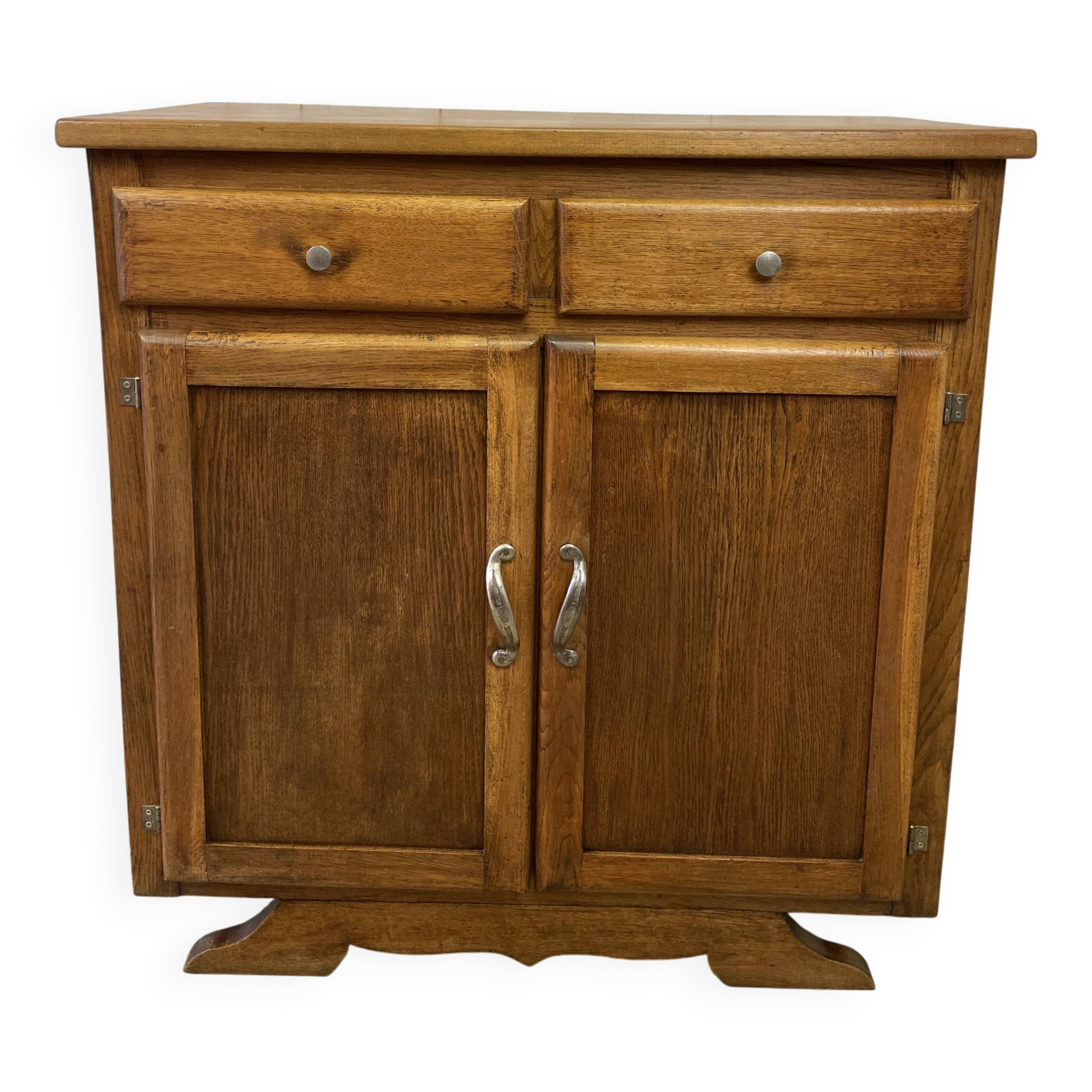 Vintage sideboard with "moustache" base
