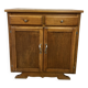 Vintage sideboard with "moustache" base