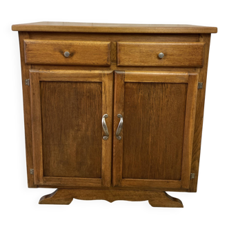 Vintage sideboard with "moustache" base