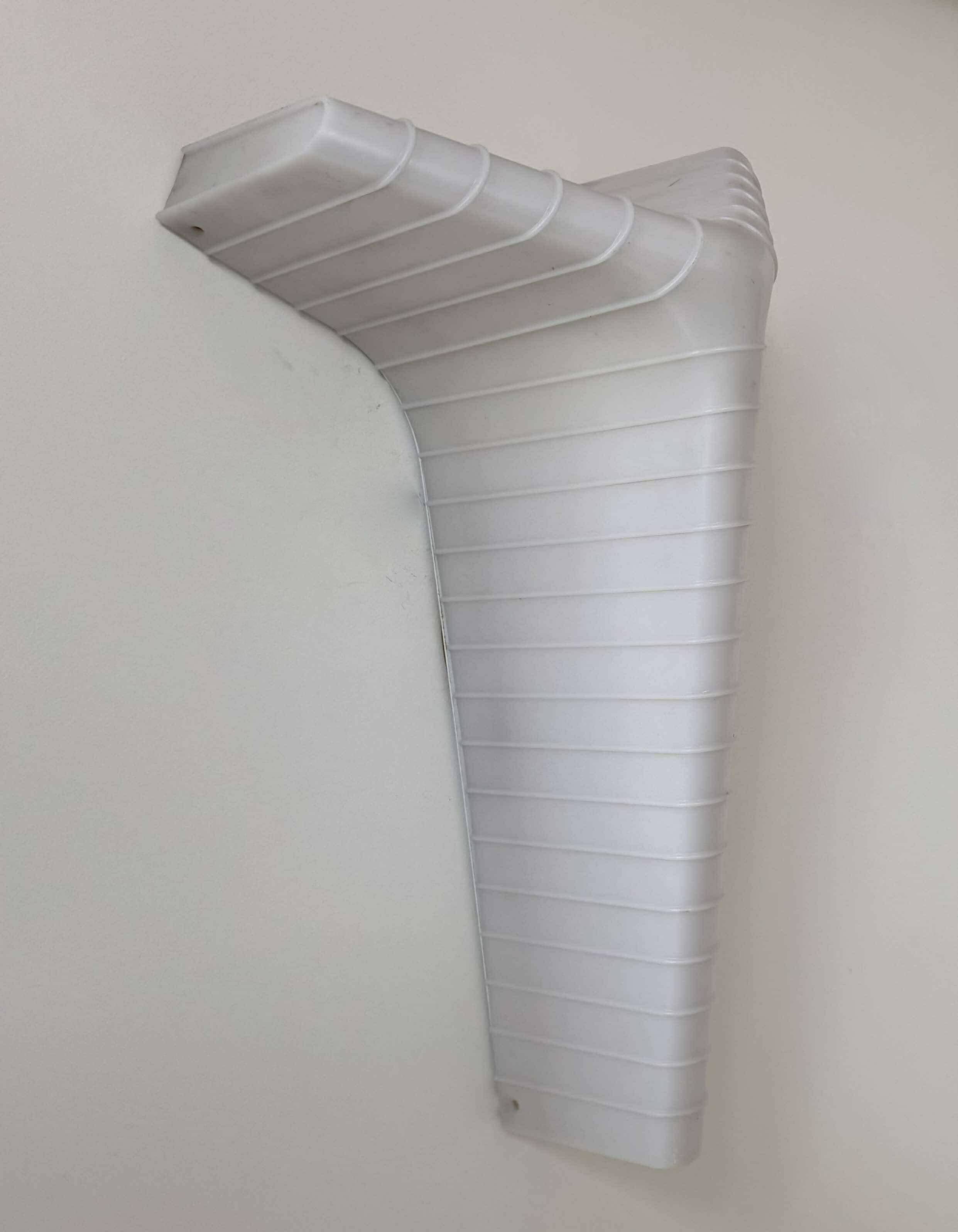 Vintage perspex wall light, Italy 1980