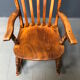 Fauteuil à bascule anglais Windsor du début des années 1900