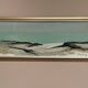 Large Original Swedish Oil on Canvas – 'Coastal Landscape' by Eric Cederberg (1897–1984) – Signed – vintage and framed – 36 × 87 cm (14.2 × 34.3 inches)