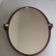 Oval swivel wall mirror design Allibert, 1970