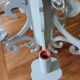 Lustre en bois style Gustavien