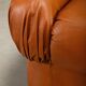 Rino Maturi Depositato Lounge Chairs in cognac leather for Mimo Padova