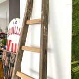 Old vintage wooden ladder