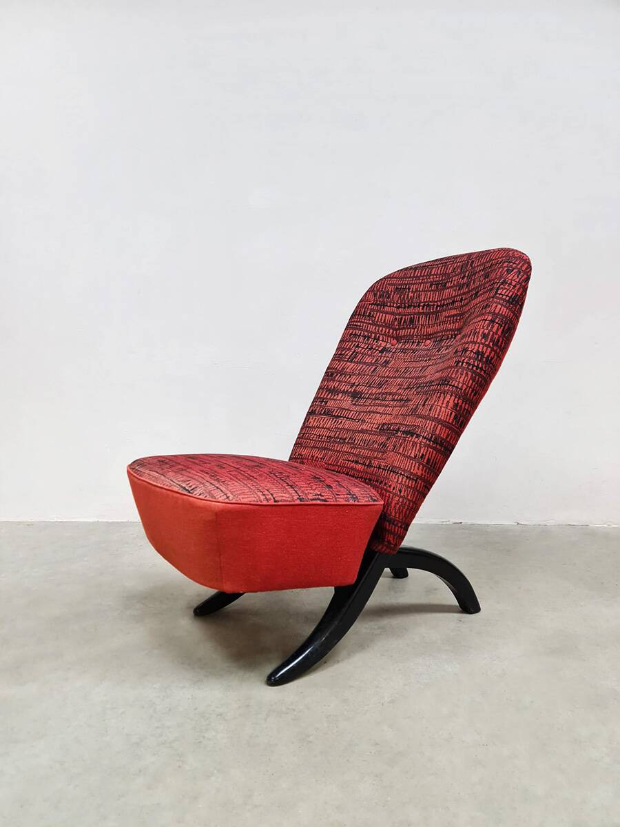 Dutch design Congo chair vintage Theo Ruth Artifort