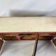 Meuble haut de cuisine en formica rouge