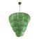 Elegant Contemporary Diamanted Petals Murano Glass Chandelier by Simoeng