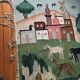 Vintage Egyptian Tapestry Ramsès Wissa Wassef circa 1960