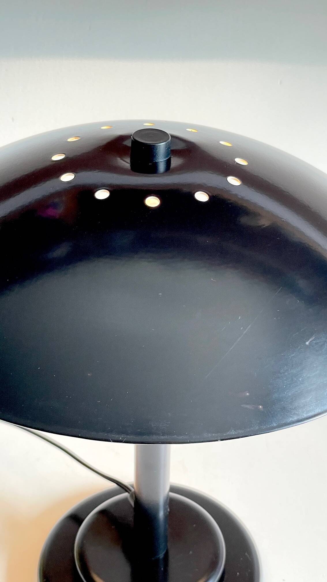 Vintage steel desk lamp by Aluminor